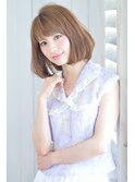 【grandage池袋東口店】上品さ際立つ大人ワンカールボブ