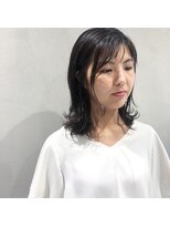 フェンヘアーアイス 中目黒(Fen.hair ici)&nbsp;セミロング　前髪