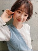 【NORA Journey】シースルーバングのイノセントショート
