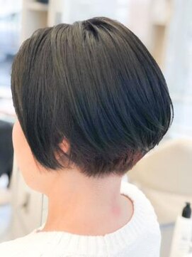 グランシュ 青葉台店(GranCieux) 大人ショートボブ×ベージュインナー