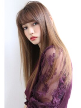 ロゼ 新大宮(ROSE) 【ROSE/新大宮】ベージュカラー 大人ストレート yu