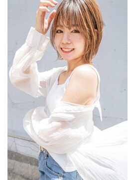 クラン(clan) ショコラアッシュ/ヘルシースタイル/ふんわりカール/波巻き