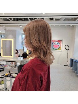 アース 札幌駅前店(HAIR&MAKE EARTH) シナモンベージュ