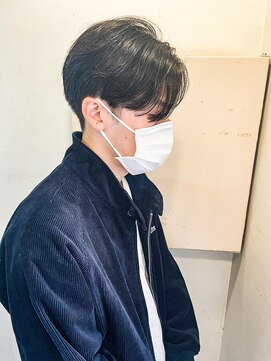 キャンバス バイ ネオリーブ 横浜西口(Canvas by neo.) 黒髪×耳ラインセンターパート【横浜】