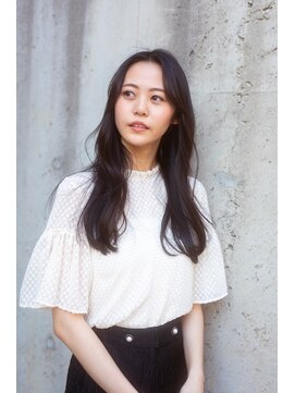 バルベストーキョーサウス(BARBES TOKYO SOUTH) 20代・30代/くびれヘア/暗髪/ニュアンスカラー/大人可愛い