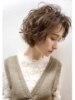 クレドガーデン 綾瀬店(CRED GARDEN) 大人可愛い20代30代40代前下がりひし形小顔エアリーボブ/綾瀬n4