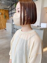 アルシュ サイト(ARCHE saito)&nbsp;ぱつっとハイライトボブ