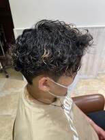 ネオリーブソラ 相模大野店(Neolive sola) メンズハード波巻きパーマ