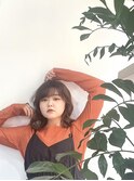 暗めカラー/グランマッシュ/デザインカラー/髪質改善/オージュア