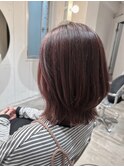 【mami】レイヤーボブ×ピンクハイライト