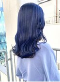 ダブルカラーブルーベージュカラーケアブリーチハイトーンカラー