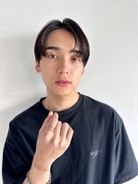 アンアミ キチジョウジ(Un ami Kichijoji) 【Un ami】こなれ感のあるセンターパートスタイル☆衣川順也