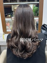 アミー 銀座(Ammy) #コテ巻き風パーマ #パーマロング#韓国風パーマ