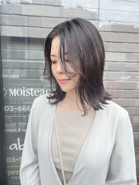 アビーヘアー 住吉店(abie hair) 外ハネスタイル