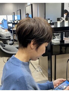 ハルキ ミナト ジャパン オオサカ(HARUKI MINATO japan OSAKA) 40代50代60代白髪マッシュショートボブ大人美人くびれ髪質改善