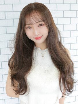 アグ ヘアー ライズ 野洲店(Agu hair rise) 《Agu hair》透けカラー平巻×numberA.ケアオイルスリーク