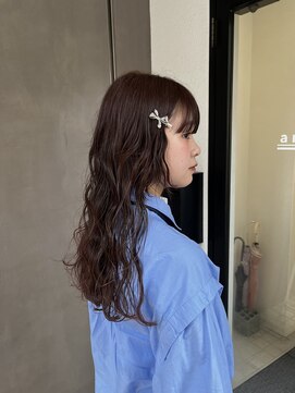 アマーク(a mark) 【住野 桃香】pink brown