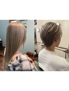 王道トレンドカラーから個性溢れるカラーまで、繊細なカラーコントロールもお任せ！エクステも大人気◎