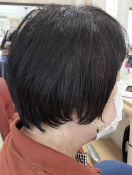 ヘアークリアー 春日部 大人可愛いミセスショートカット/お手入れ楽に/30代40代50代