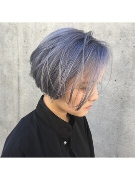 オグジュアリー 表参道(aux.) ホワイトラベンダー/前髪［表参道/表参道駅］