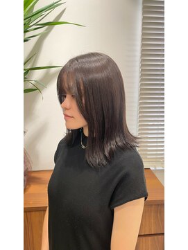 グラフ 立川(Graph.) ブリーチなしダブルカラー/グレージュ/ベージュ