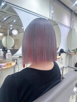 キバ(kva)&nbsp;▽□□▽ボブ×インナーカラー