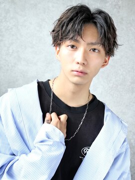 クロト 熊本(KUROT) スパイラルパーマショートレイヤー刈り上げマッシュ