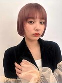 イメチェン前髪小顔ショート_表参道/原宿