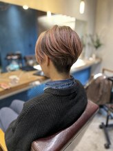 リュクスボーテ(LUXEBEAUTE') スタイリング簡単、ハンサムショート×バレイヤージュ