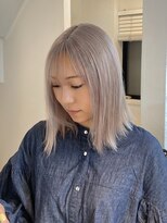 ミーム 原宿 表参道(meme)&nbsp;ダブルカラーハイトーンカラーケアブリーチインナーカラー#原宿