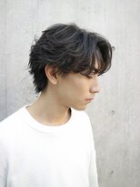 バイフィフス 原宿/表参道(by fifth)&nbsp;毛流れセンターパートフェザーパーマニュアンスパーマ