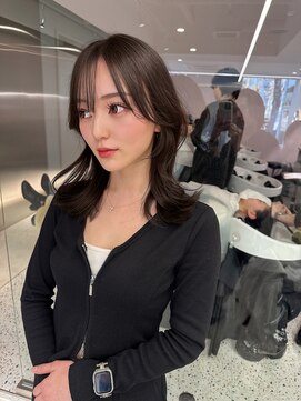 セレクション(Selection.) レイヤーカット×ダークブラウン