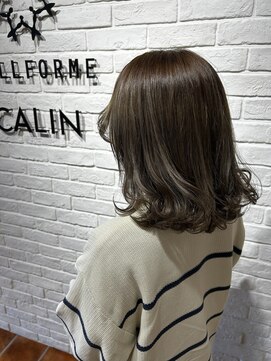ヘア スパ ビューティー エールフォルム(HAIR SPA BEAUTY YELLFORME) 透明感オリーブグレージュ