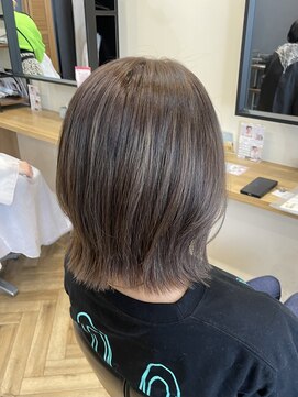 アルター(aL ter) 【ボブ×グレージュ】外ハネボブ/美髪/鎌取/林愛華