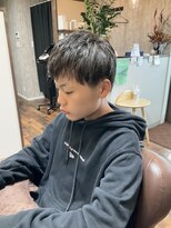 サロンドルポ(salon de RUPO) 無造作なツーブロック(バレない程度に)