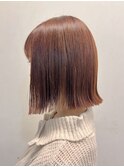 外はねぱっつんボブ