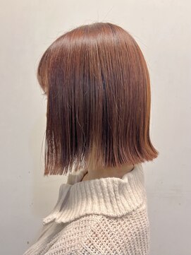 モッズ ヘア 目黒店(mod’s hair) 外はねぱっつんボブ