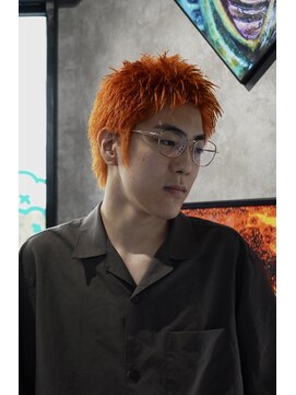 ツークツワンク バーバー 新宿(ZUG2WANG BARBER) スパイキーショート