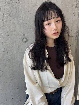 バロンフェム(baLon.fem) 【stylist田島】暗髪×ロングレイヤー