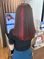 ビーバイシージャストビューティー(B by C just beauty)&nbsp;インナーカラー　ツートンカラー　レイヤー