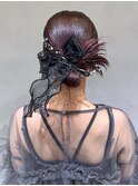 おくれ毛美髪韓国ヘア顔周りレイヤーロング_ba549642