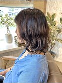 ミディアムレイヤー/パーマ