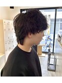 【EIGHTsangenjaya三軒茶屋】マッシュウルフ×パーマ/髪質改善