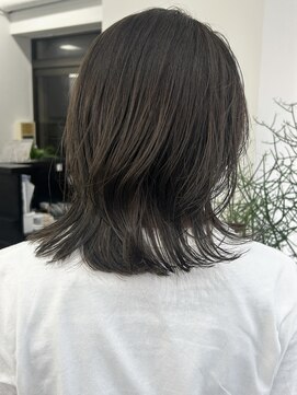 グリーン 高田馬場(green) 【SANA】透明感グレージュカラー