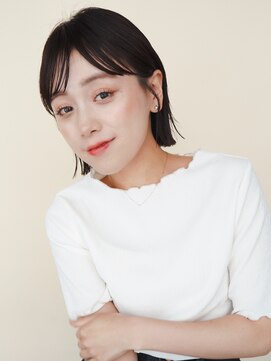 エルマノ 仙川(L mano) 〈s34〉大人ショートハイライト髪質改善キッズカット前髪30代40