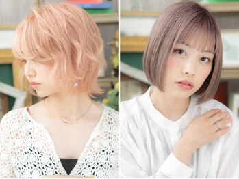 カバーヘア ブリス 川口(COVER HAIR bliss)の写真/川口◆深い艶…ヒアルロン酸ブラウンカラー￥6864～/インナーカラー/ハイライト/白髪ぼかし20代30代40代