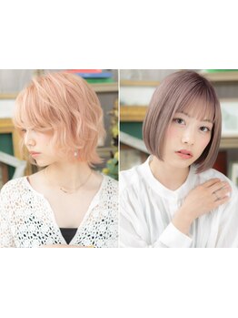 川口◆深い艶…ヒアルロン酸ブラウンカラー\6864～/インナーカラー/ハイライト/白髪ぼかし20代30代40代