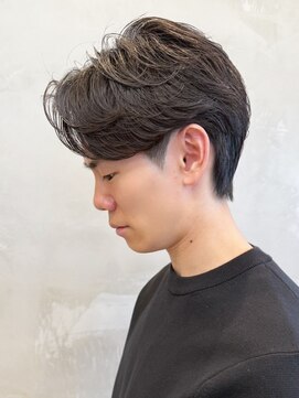 エリマバイフィフス 調布(elima by fifth) 調布センターパートフェザーパーマニュアンスパーマメンズパーマ