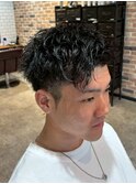 スパイラルフェードショート