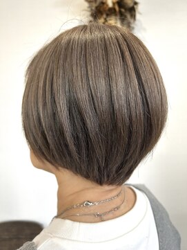 黒髪/クラゲヘアー/オリーブグレー/小顔/ココアベージュ［稲毛］